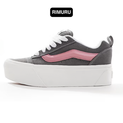 VANS KNU SKOOL Gris/Rosa